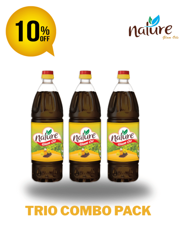 Nature Glam Black Mustard Oil 3L