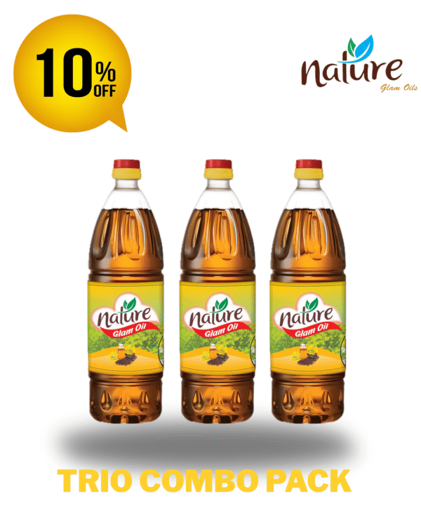 Nature Glam Yellow Mustard Oil 3L