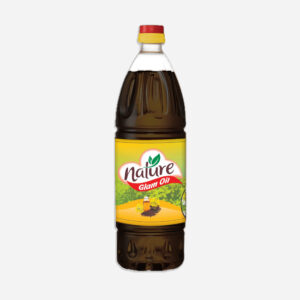 Nature Glam Pure Black Mustard Oil 1L